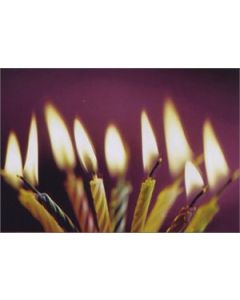 کارت تولد - شمع 